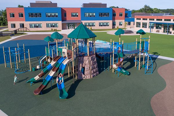 Elementary School Outdoor Playground Equipment