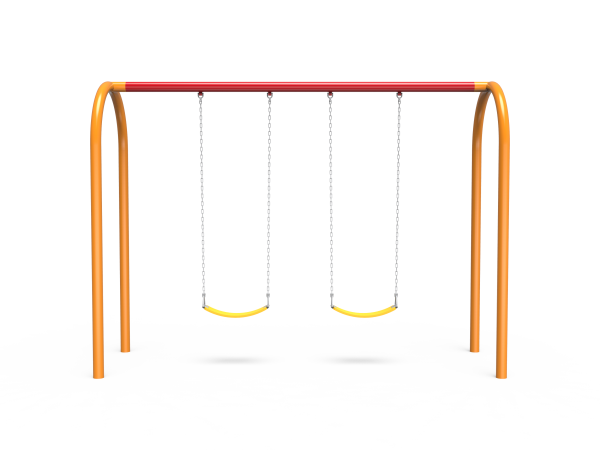 Arch Swings with 1-Bay, 2 Belt Seats (7188522SW)