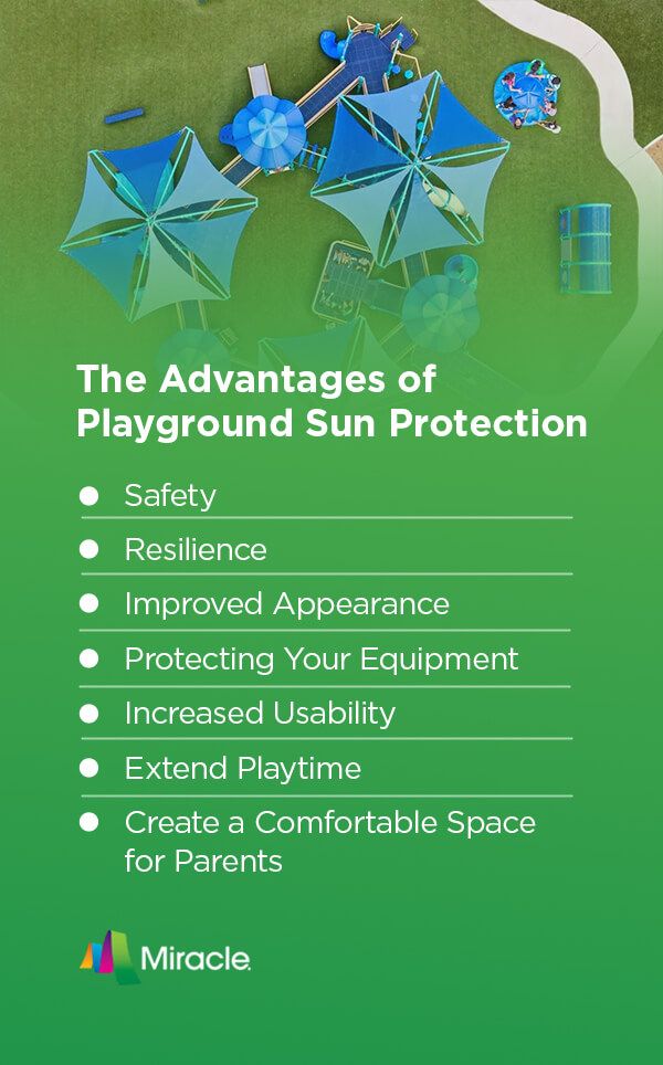 The Advantages of Playground Sun Protection