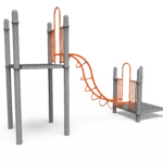 Inclined Loop Bridge Climber with 5' Rise (7149865)