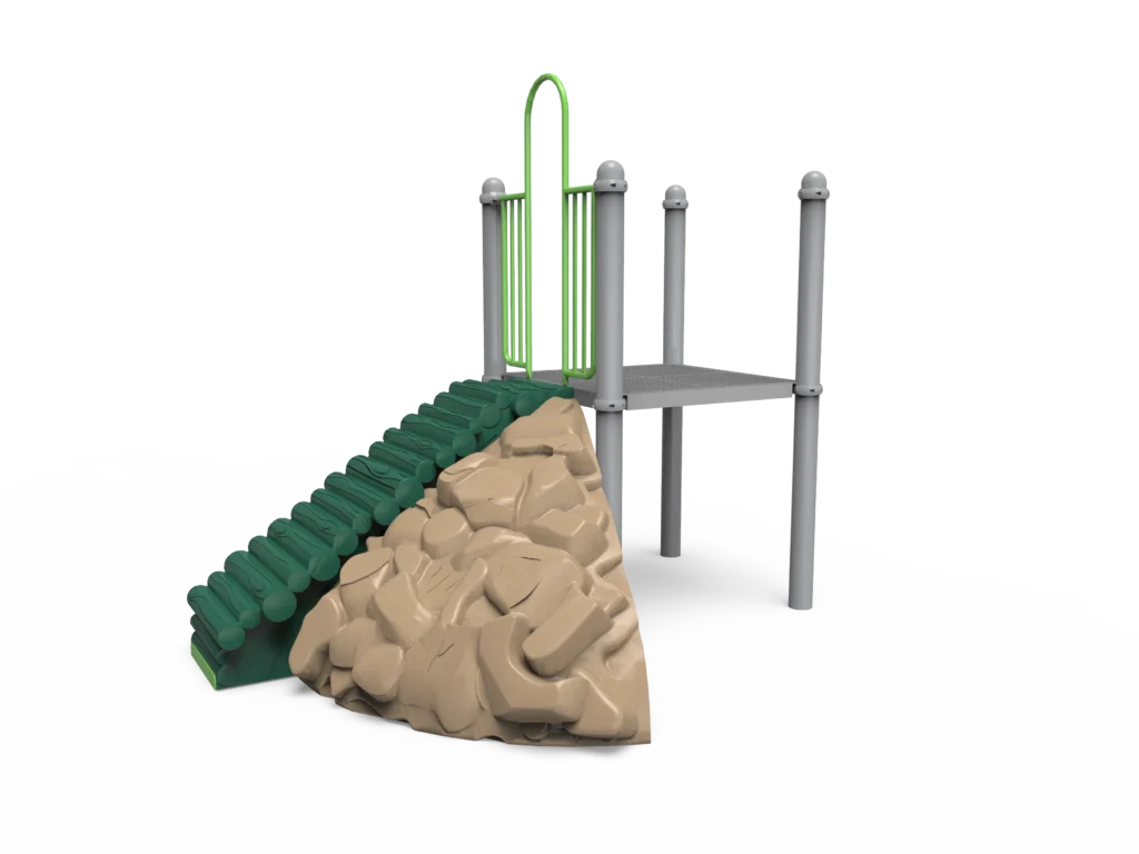 Log Climber with Rock Climber Left (714634CL)