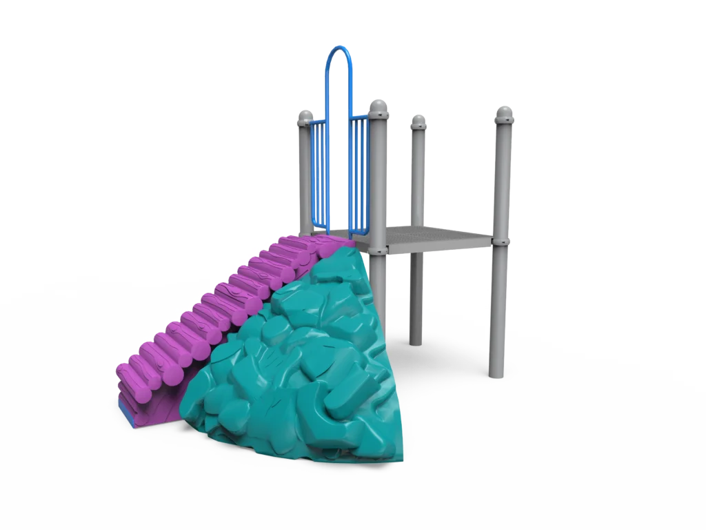 Log Climber with Rock Climber Left (714634CL)