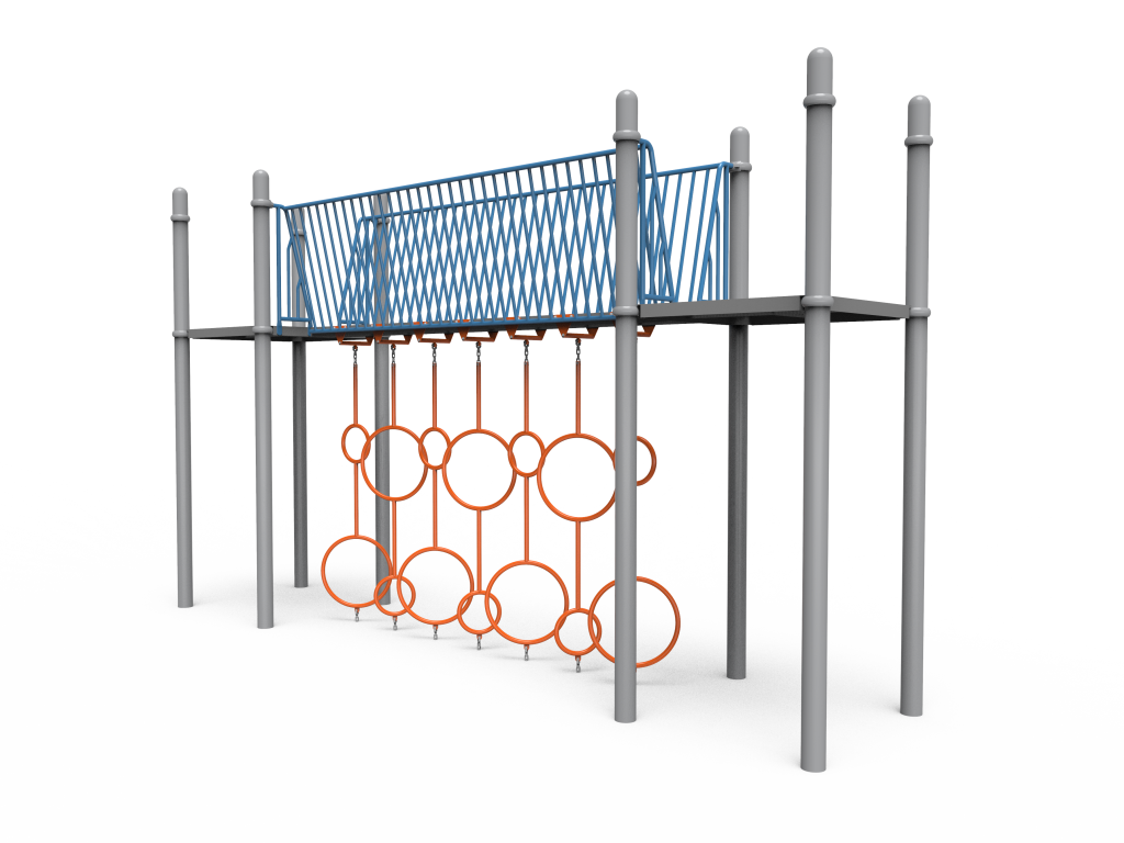 Circles Bridge Under 12' Burma Bridge (714723125)