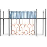 Circles Bridge Under 12' Burma Bridge (714723125)
