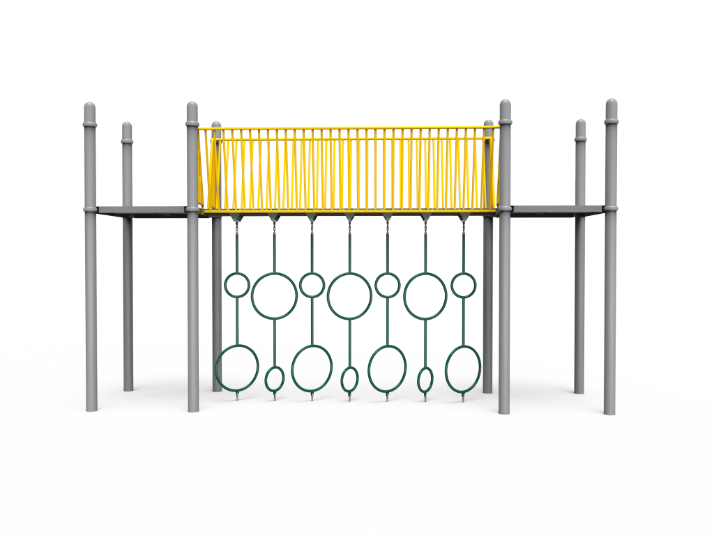 Circles Bridge Under 12' Burma Bridge (714723125)