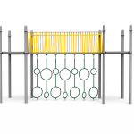 Circles Bridge Under 12' Burma Bridge (714723125)