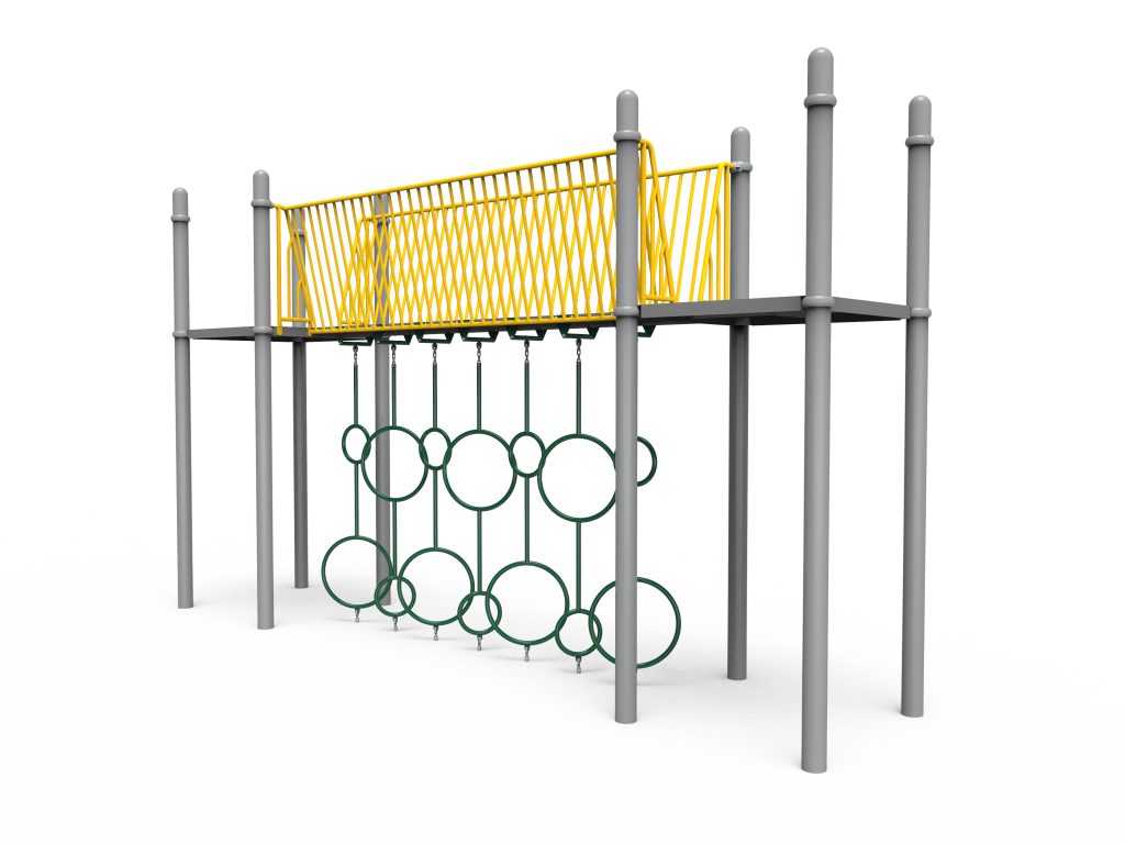 Circles Bridge Under 12' Burma Bridge (714723125)