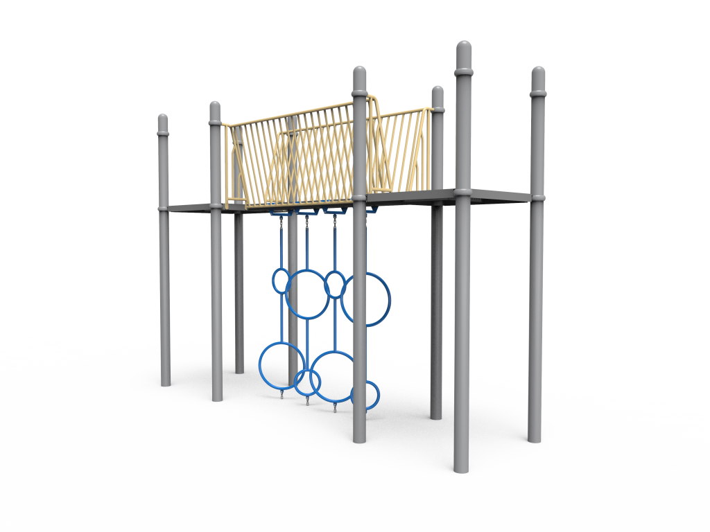 Circles Bridge Under 8' Burma Bridge (7147235)