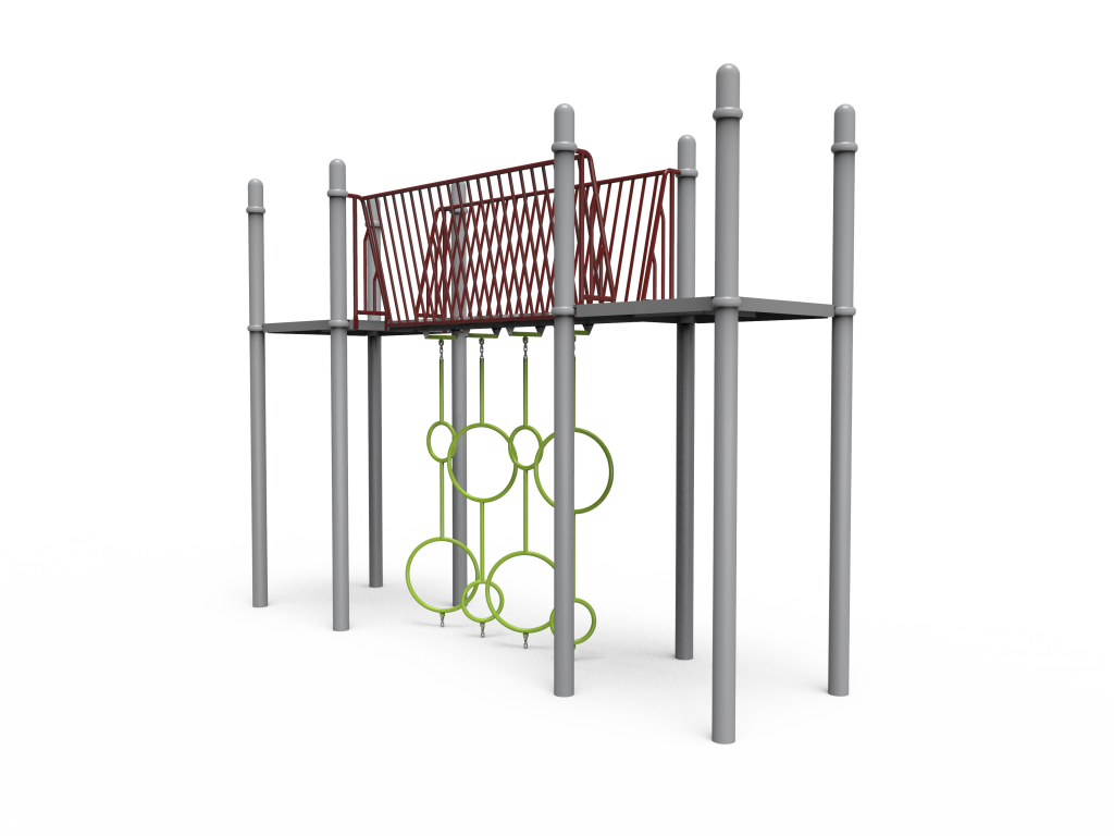 Circles Bridge Under 8' Burma Bridge (7147235)