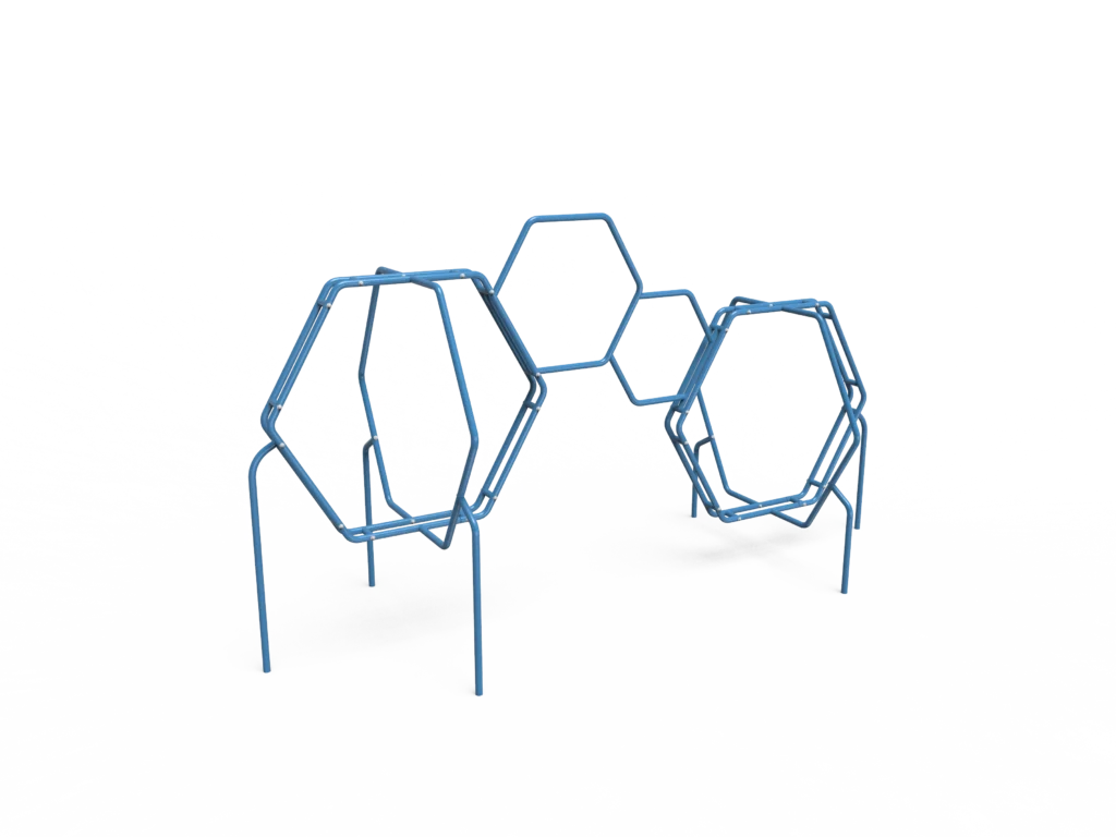 Freestanding Hex Climber (4651)