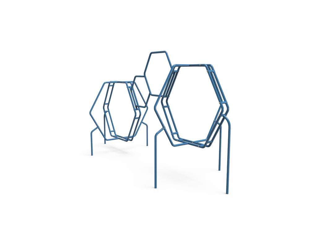 Freestanding Hex Climber (4651)