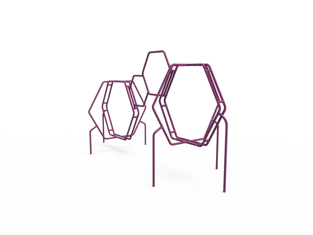 Freestanding Hex Climber (4651)