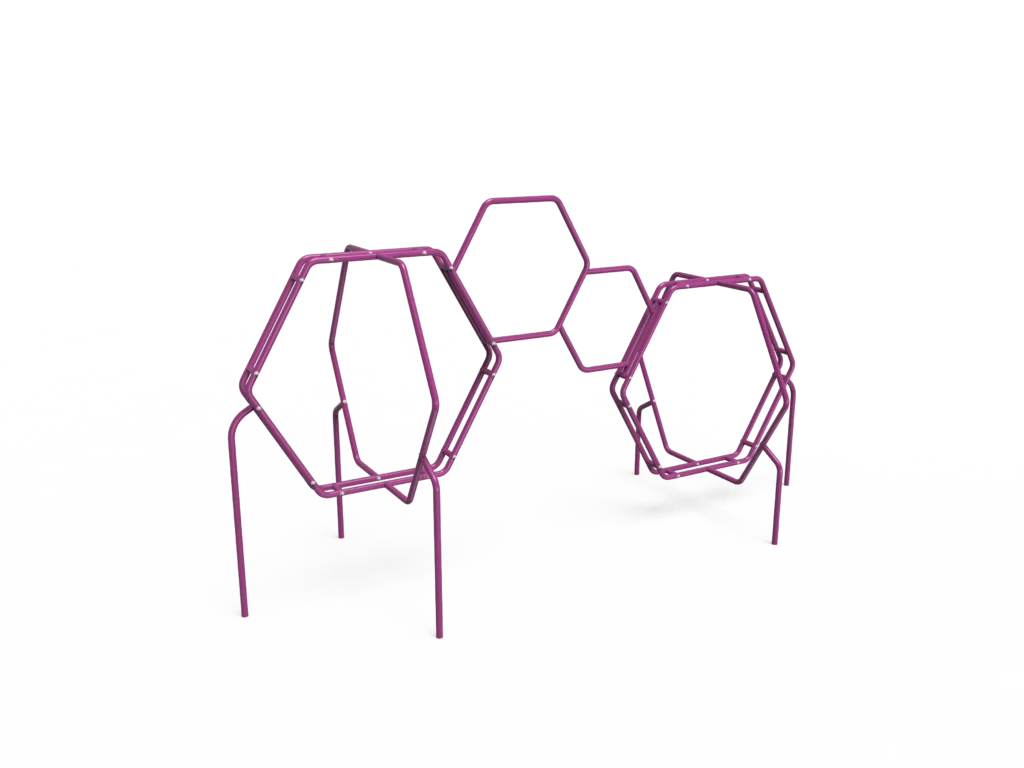 Freestanding Hex Climber (4651)