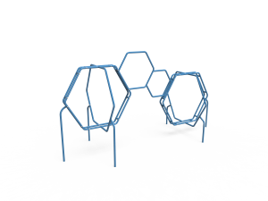 Freestanding Hex Climber (4651J)