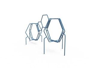 Freestanding Hex Climber (4651J)