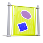 Textured Square Oval Perforated Panel (71471314B)