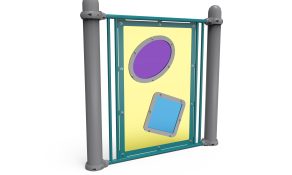 Sensory Panel Textured Square Oval