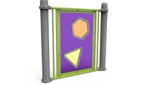 Sensory Panel Textured Triangle Hexagon