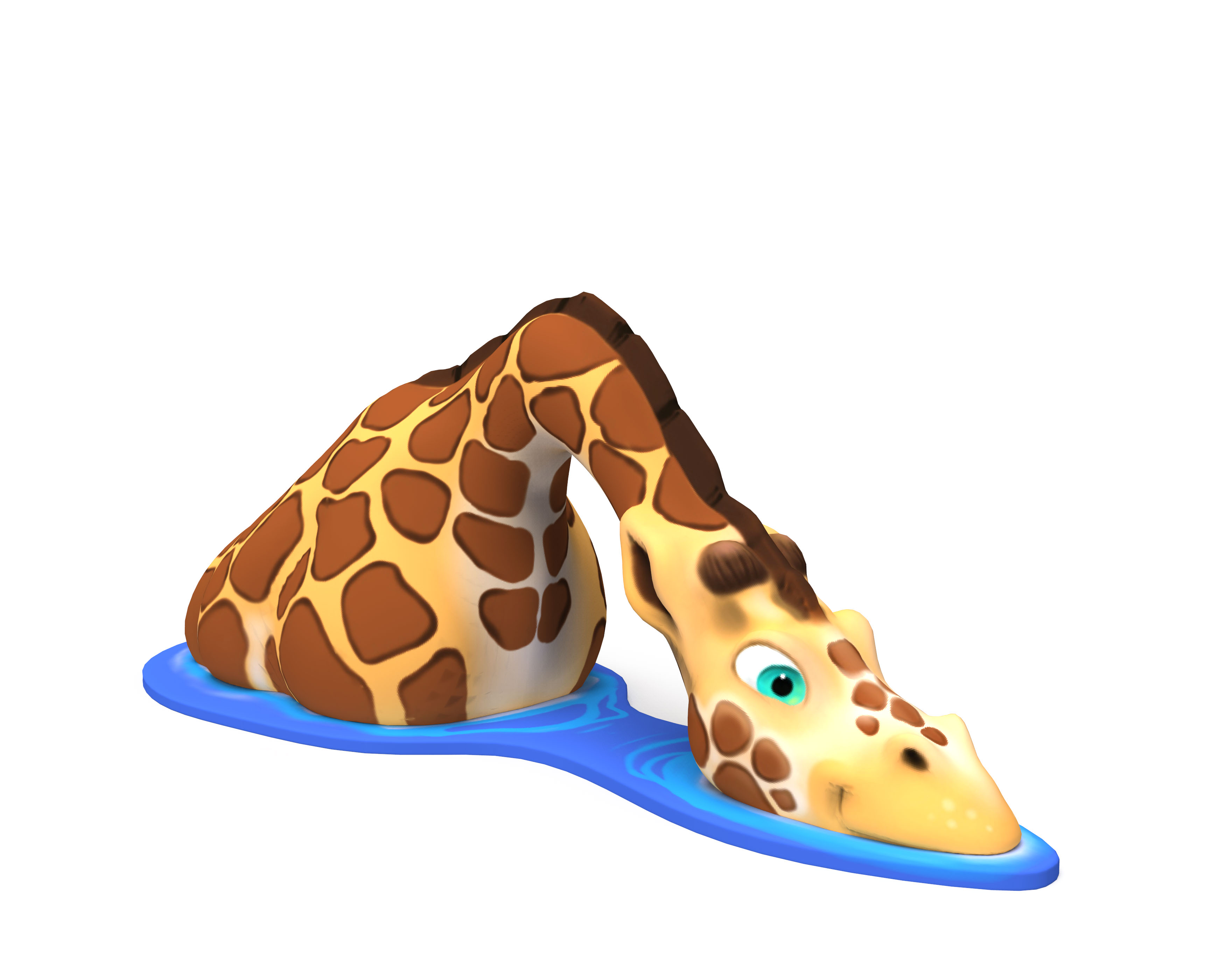 Giraffe in Water Climber (MRTP2024)