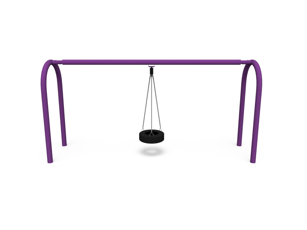 5" Arch Tire Swing with Frame (MR0983)