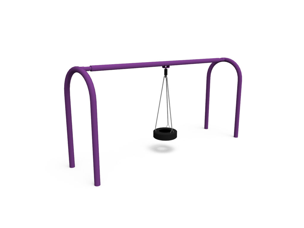5" Arch Tire Swing with Frame (MR0983)