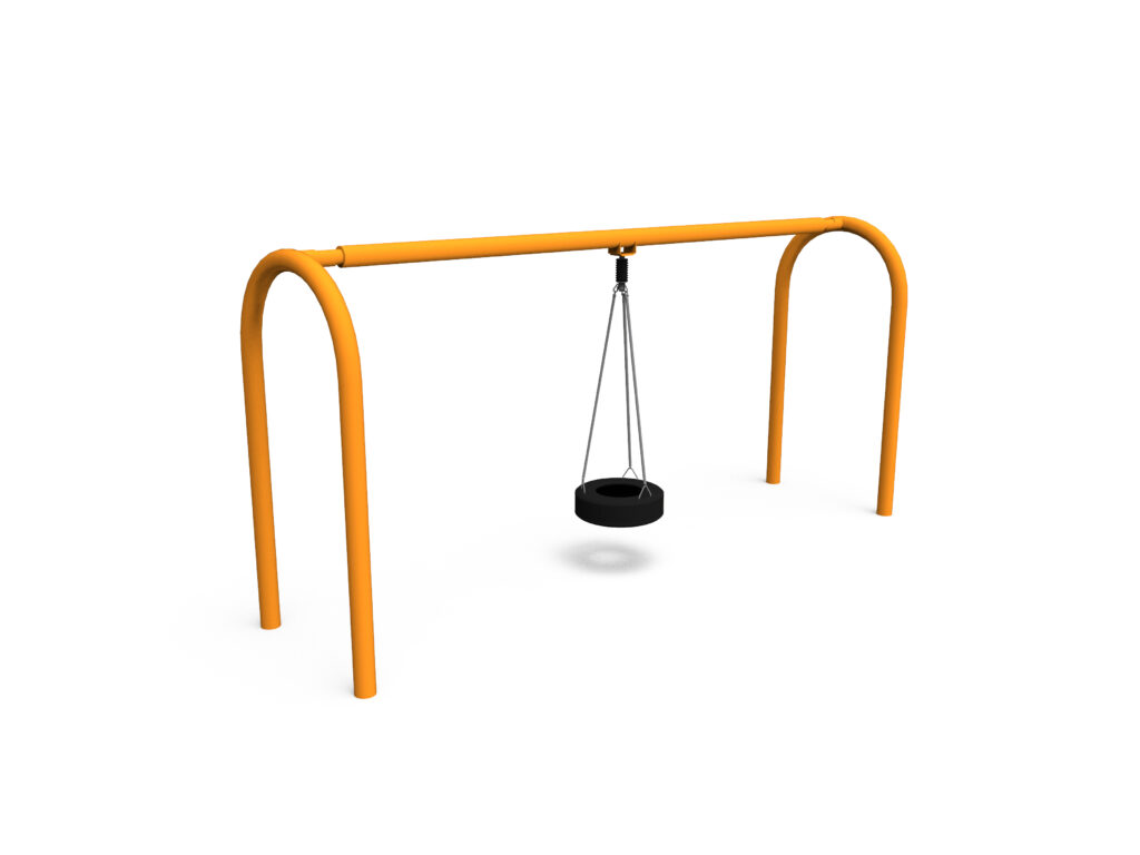 5" Arch Tire Swing with Frame (MR0983)
