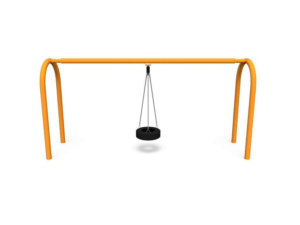 5" Arch Tire Swing with Frame (MR0983)