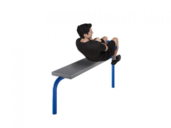 Outdoor sit up station
