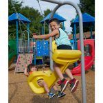 Generation swing seat for playgrounds