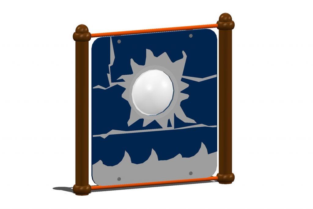 Ship's Cannonball Panel, Port