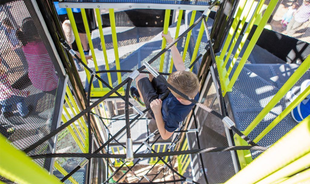 XGEN ADA Tower w/ Center Rope Climb