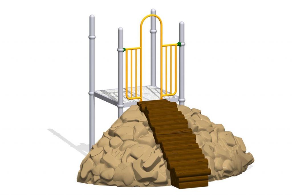 Big Timber Log with 2 Rock Climbers