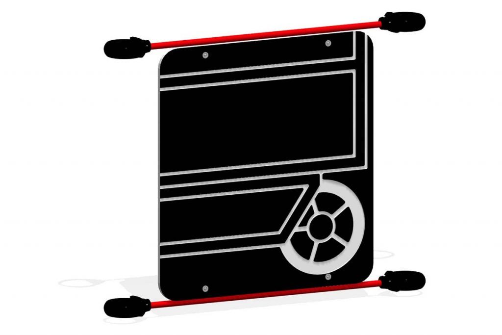 Train Coal Car Panel, Front Bottom