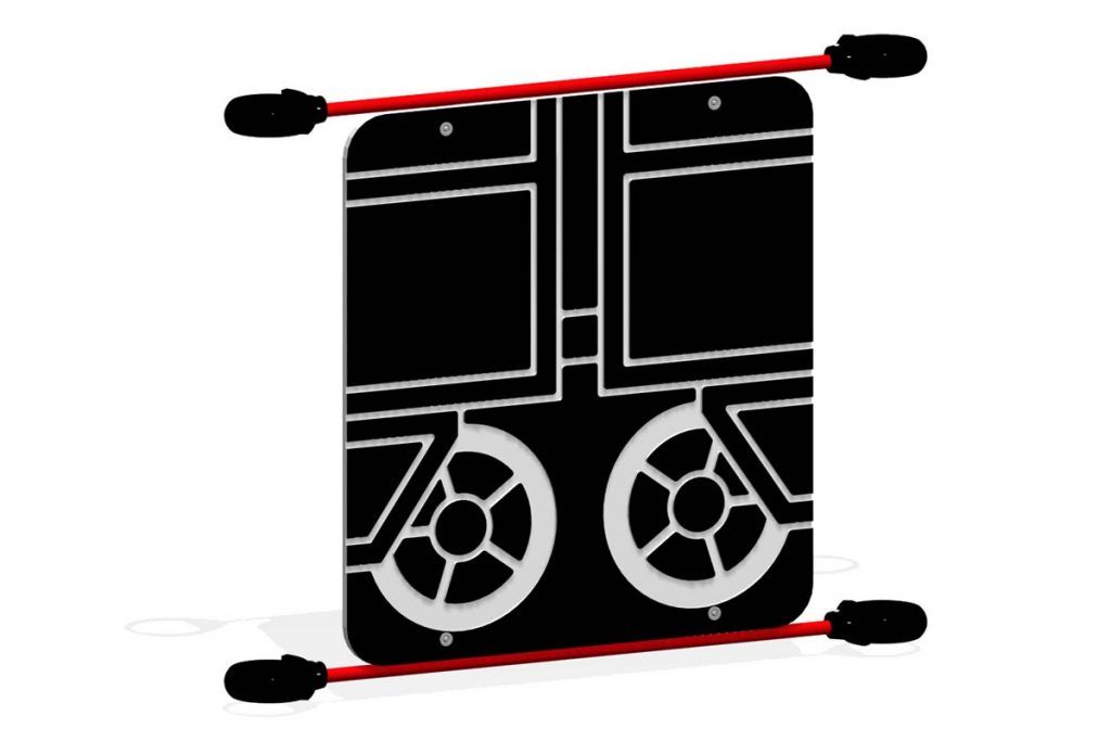 Train Coal Car Panel, Middle Bottom