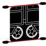 Train Coal Car Panel, Middle Bottom