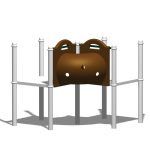 L-Shaped Crawl Tubes with a 30" (0,8m) Diameter