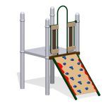 45° Sloped Climbing Wall