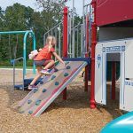45° Sloped Climbing Wall