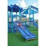 Dupli-Gator Slide for Playgrounds