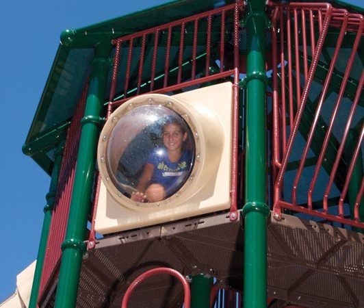 30° Lookout Panel with Upper Enclosure