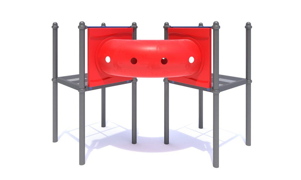 L-Shaped Crawl Tubes with a 2' (0,6m) Diameter