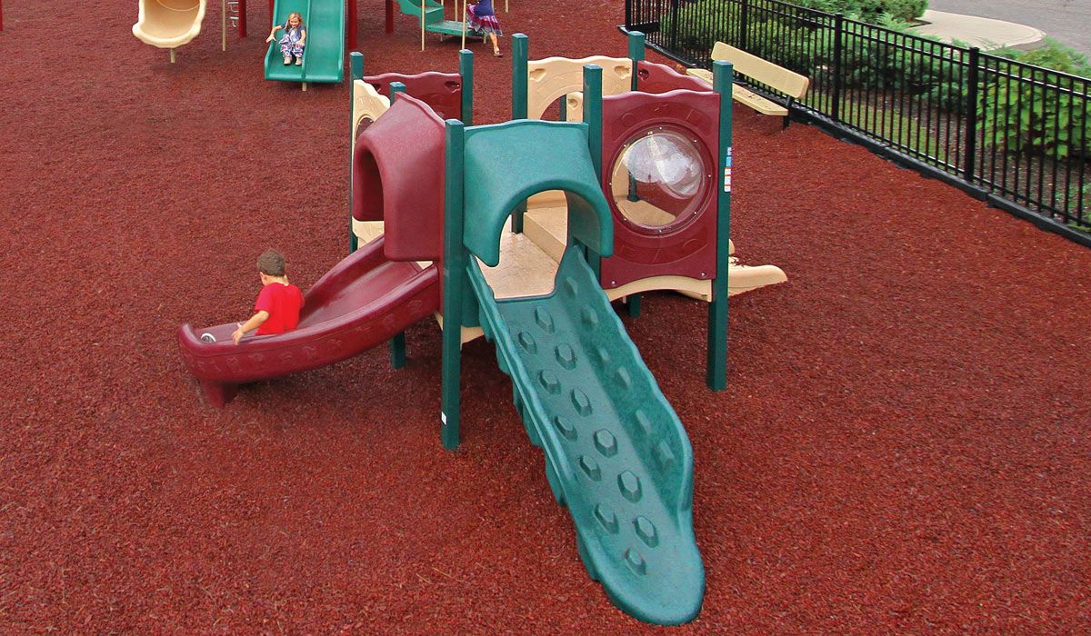 Natural In-ground Toddler Playground
