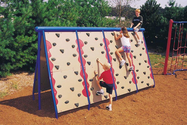 Rock Climbing Walls, Quad Freestanding Miracle Recreation