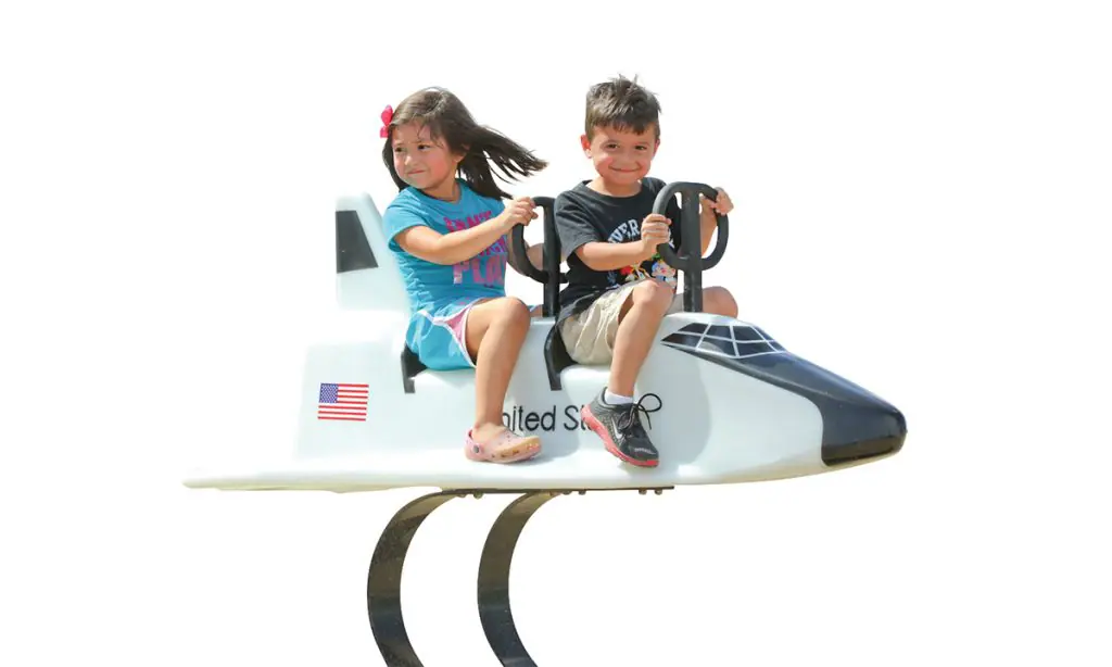 知育玩具 spring4 Spaceship Columbia | Miracle Recreation