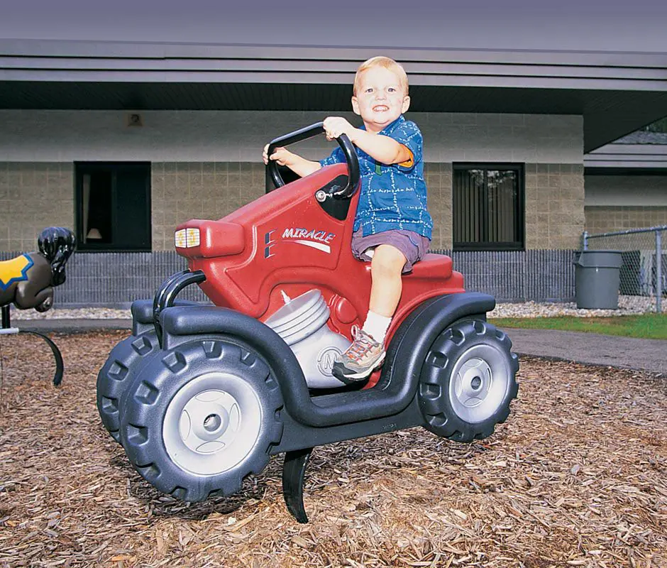 知育玩具 spring4 ATV | Playground Spring Rider | Miracle Recreation